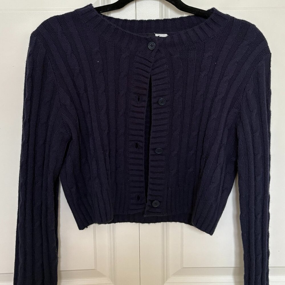 H&M cable knit cardigan